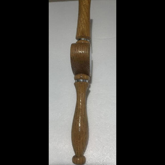 Vintage Tapmarker Genesee Light Beer Wooden Beer Tap Handle Rare​​​​ - Picture 3 of 6